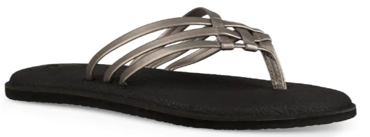 Sanuk Ladies Sandal Salty Metallic