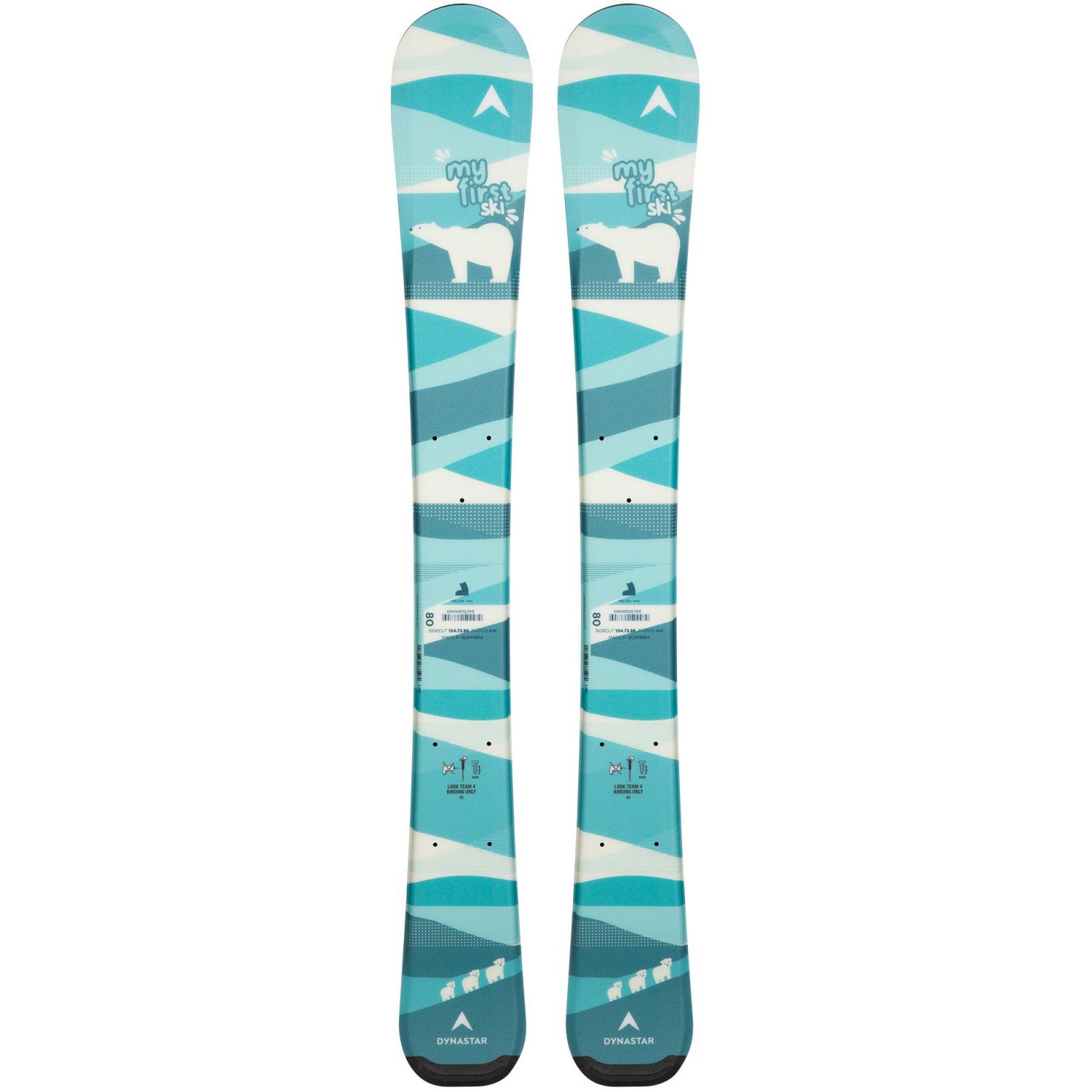 Dynastar My First Ski Team Junior w/ Team4 GW B76 Binding
