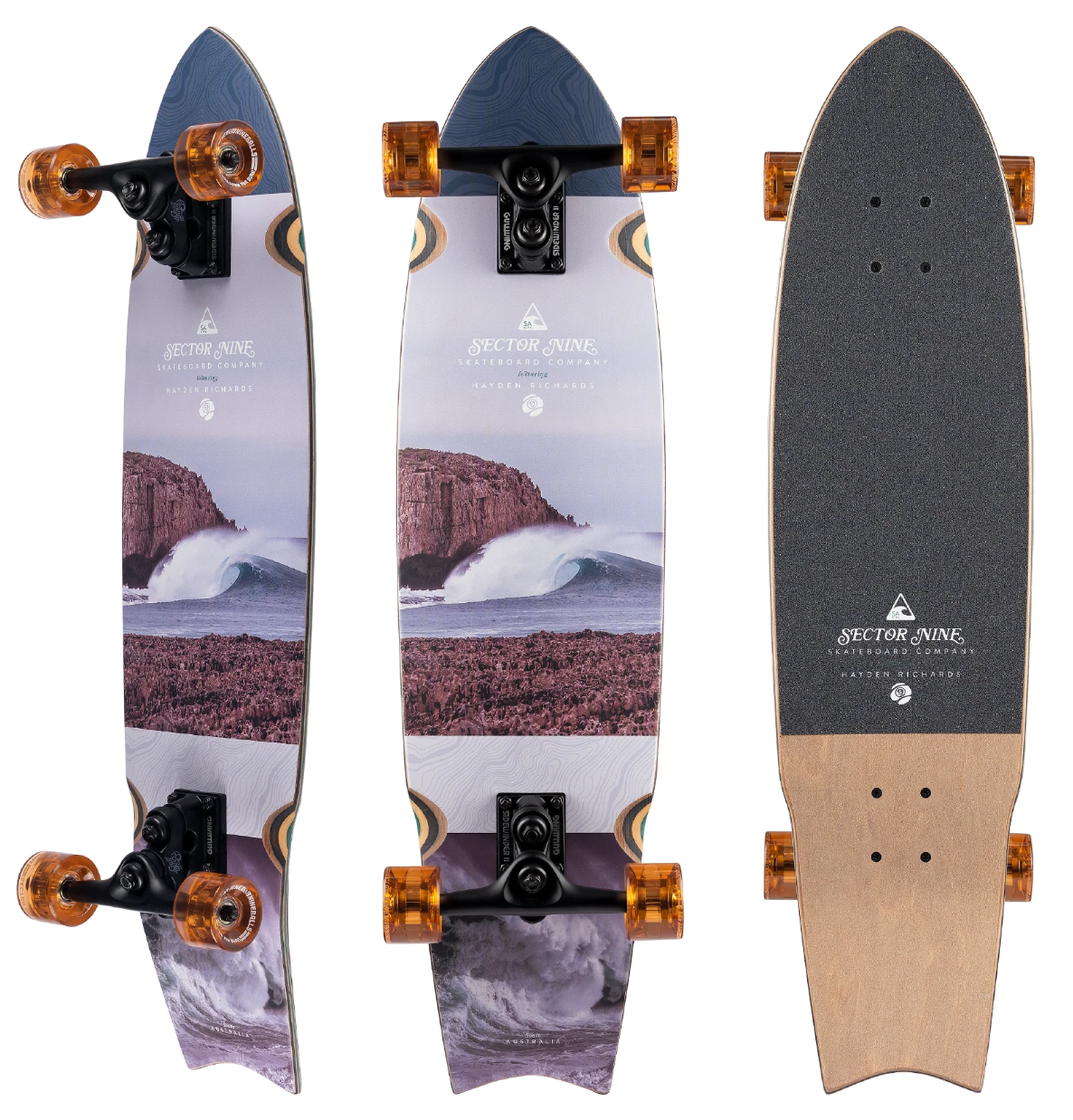 Sector 9 Unagi Rips Longboard Complete