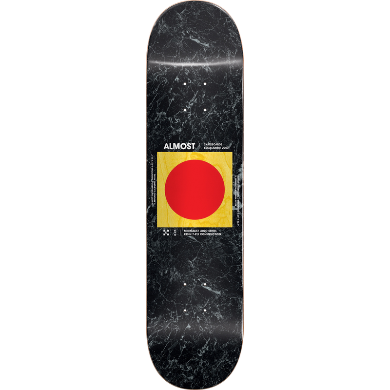 Eastern ALM Minimalist Skateboard Deck 8.25