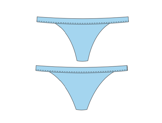 BSWIM L Bikini Bottom PLUMERIA BSWIM L Bikini Bottom PLUMERIA