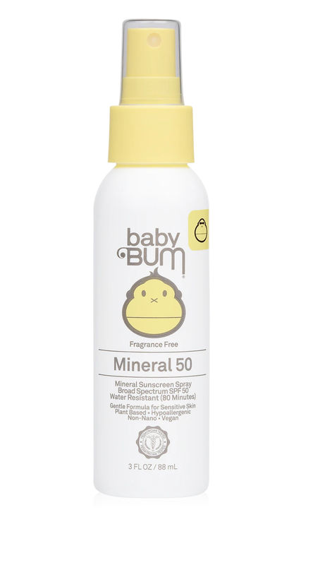 Sun Bum Baby Bum Mineral SPF 50 Sunscreen Spray