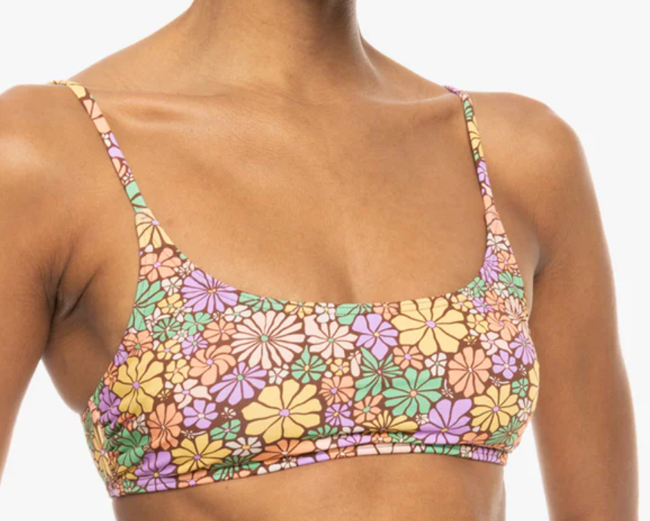 Roxy All About Sol Bralette Bikini Top