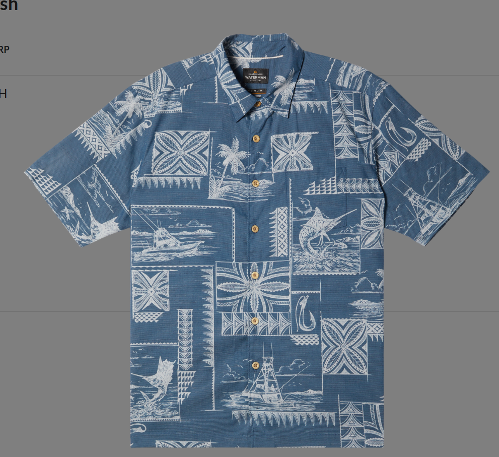 Quiksilver Bill Fish Men's Shirt