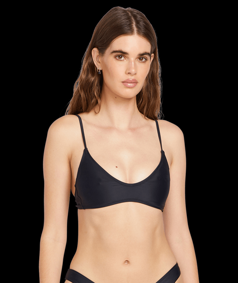 Volcom Simply Solid Crop Bikini Top