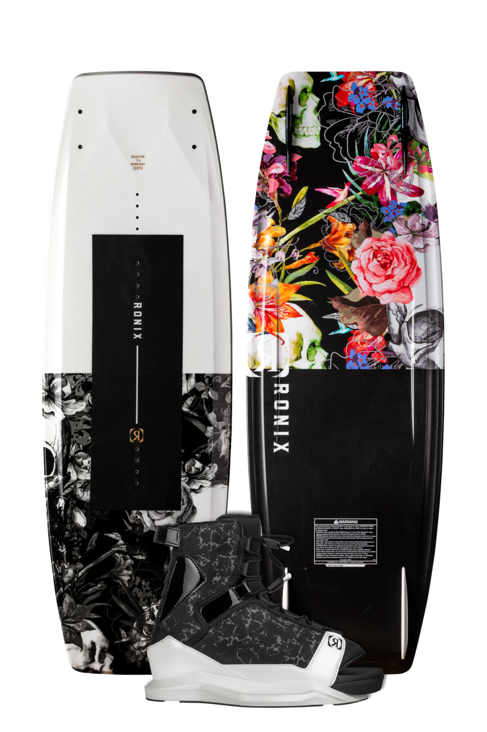 Ronix Quarter Til Midnight w/ Halo Ladies Wakeboard Package
