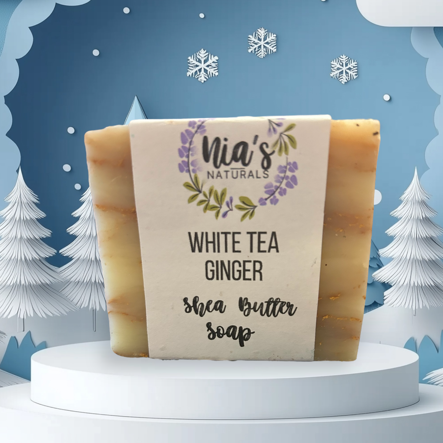 White Tea Ginger Body Cream with Aloe (Natural)
