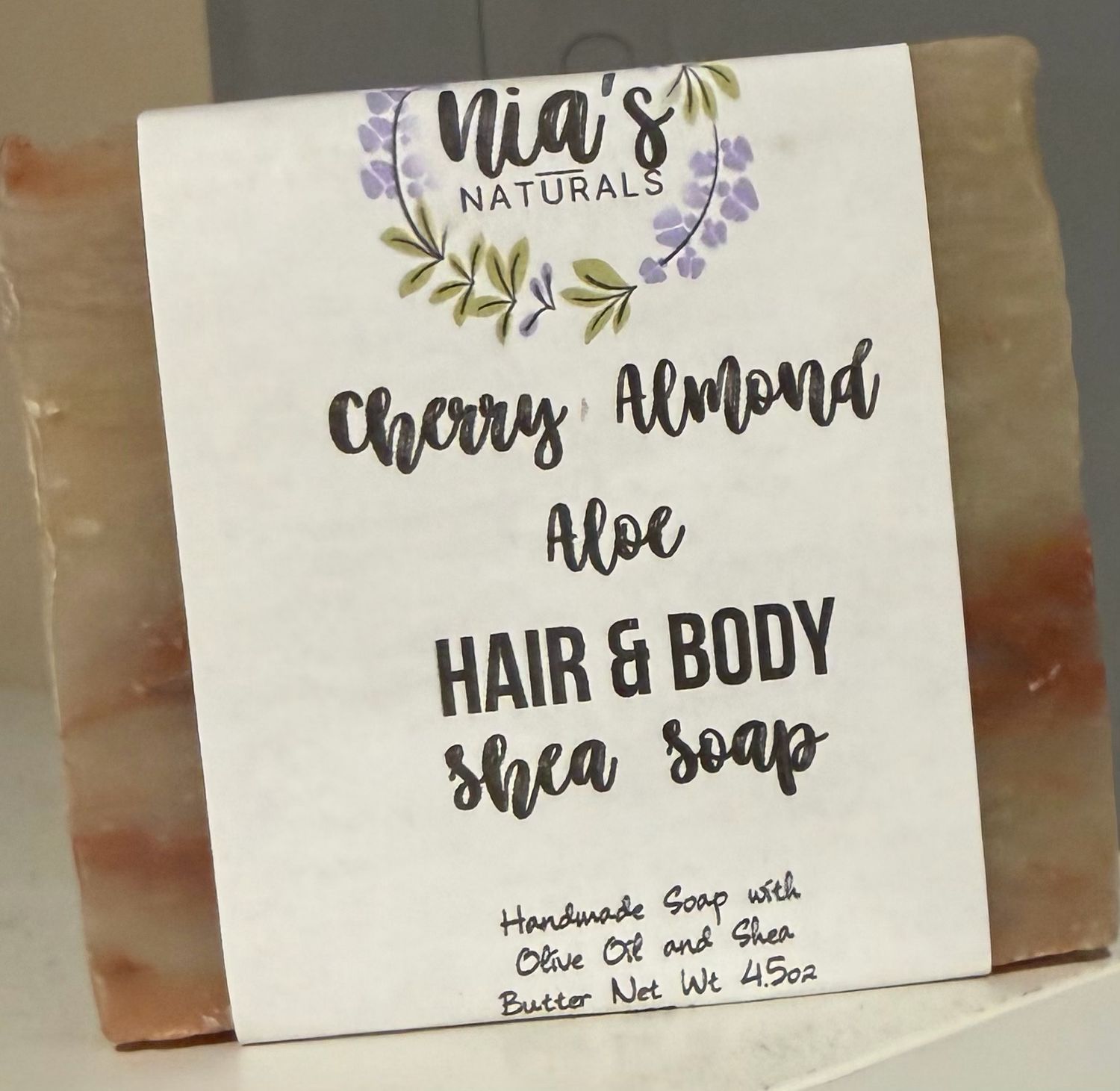 Cherry Almond Bath & Body Shea Soap