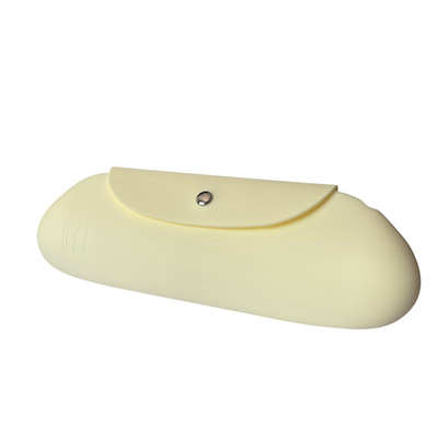 Estuche para brochas de maquillaje button