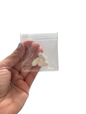 Bolsita transparente chica - pack x 5 unidades