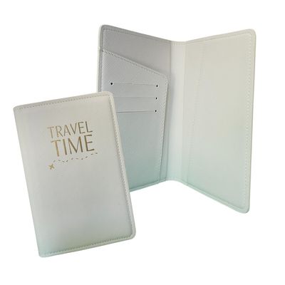 Porta pasaporte diseño: TRAVEL TIME
