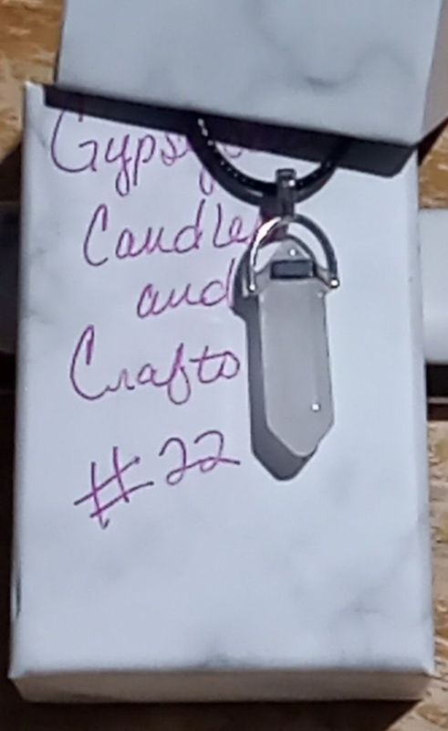 White Crystal Necklace