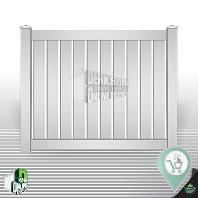 Semi Privacy Vinyl fence 6Tx8L