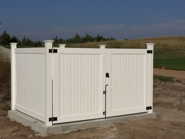 10 x 10 Garbage enclosure Kit with Double Doors
