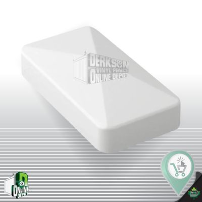 External 2&quot; x3.5&quot; Rail or Gate Cap
