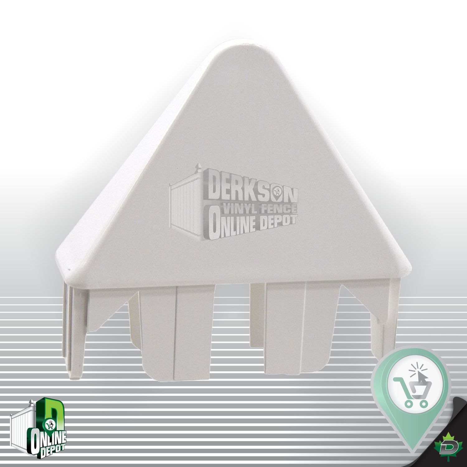 Spear Top Picket Cap .0875 x 3&quot;