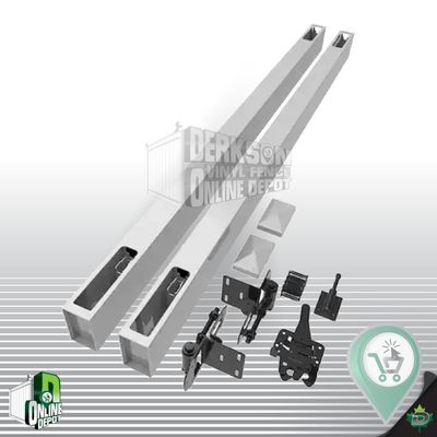 Gate Kit 6 Tall White