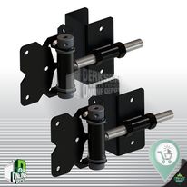 Vinyl Fence 2&quot; x 3.5&quot; Wraparound Hinge Kit