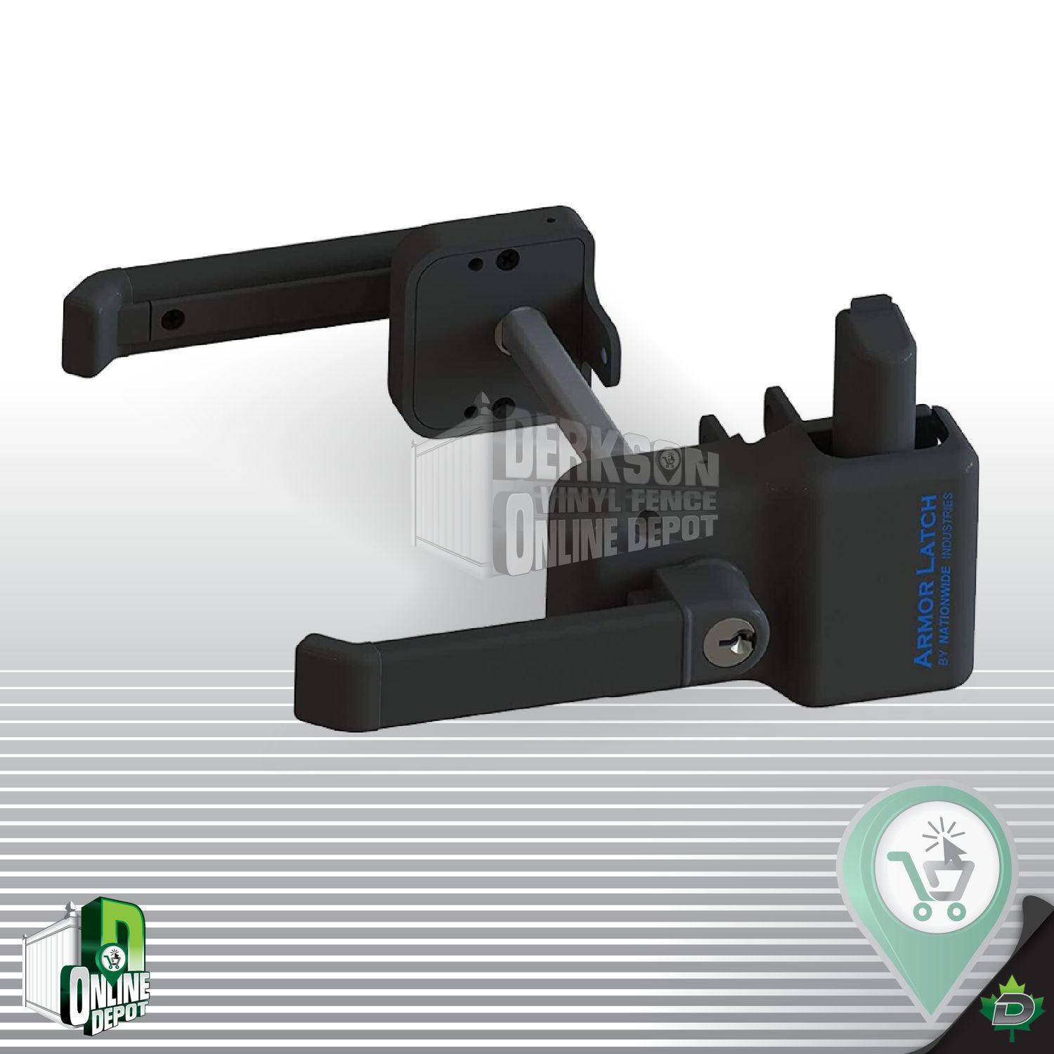 Vinyl Fence latch it
