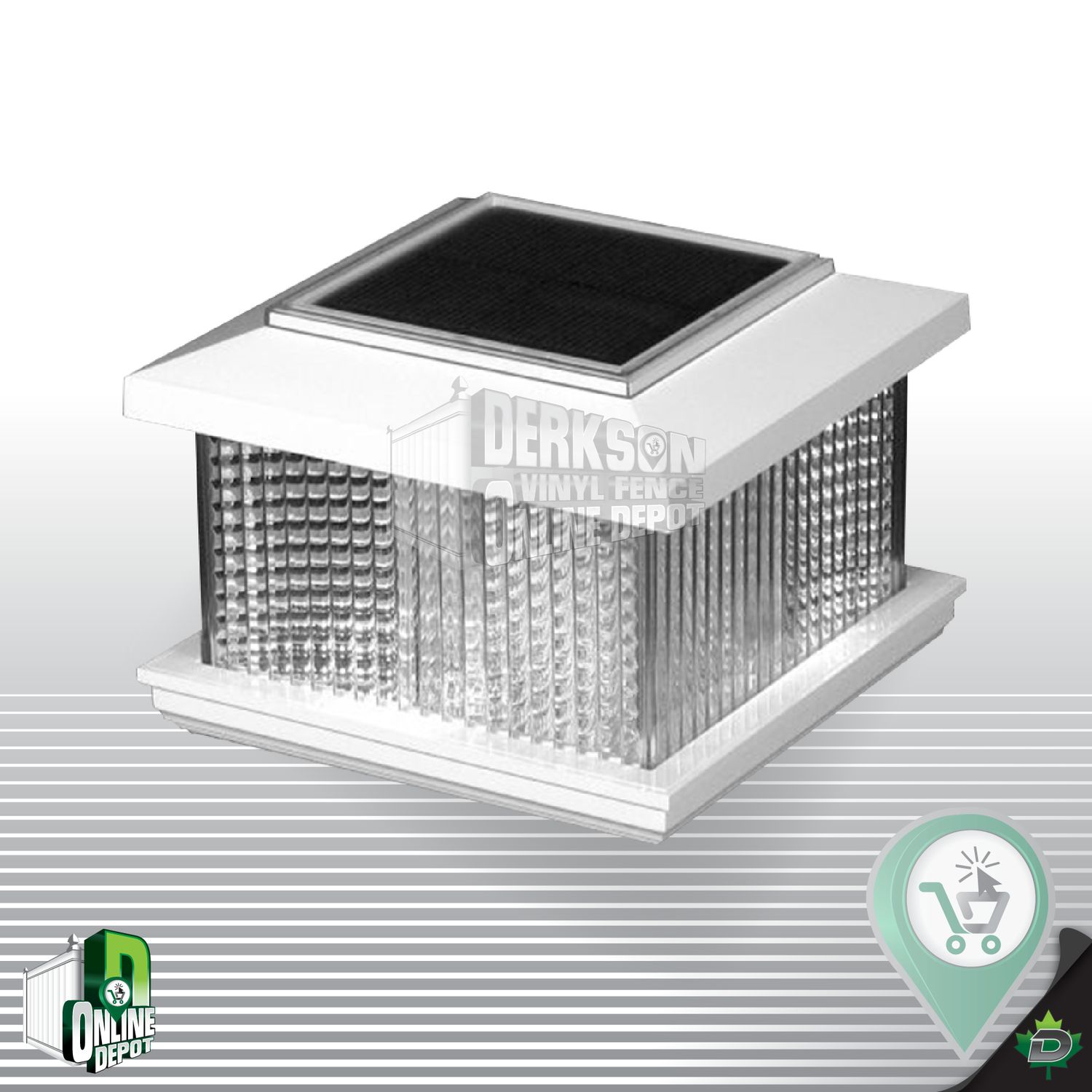 5&quot; Solar Light White
