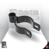 1 3/8&quot; x 5/8&quot; Gate Frame-Hinge Black