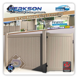 Adobe (Clay) Vinyl Fence Kits