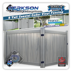 Coastal Cedar  Vinyl Fence Kits