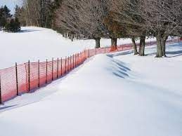 Snow Fence 4 Tall Orange