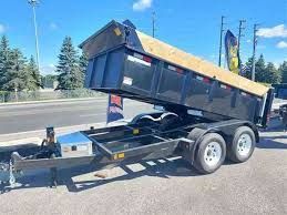 Rental HiTech 14FT Dump Trailer 8K Load limit