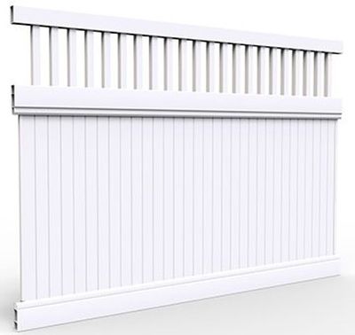 Fairmont Vinyl fence Section 6Tx8L