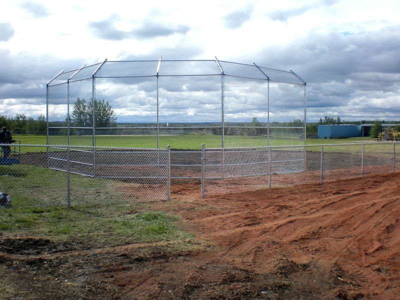 BackStop 15Tall + Wings 30+30+30 + Overhang