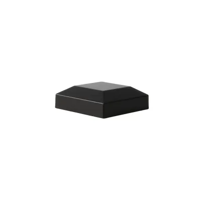 2 1/2&quot; x 2 1/2&quot; Square Post Cap (Black)