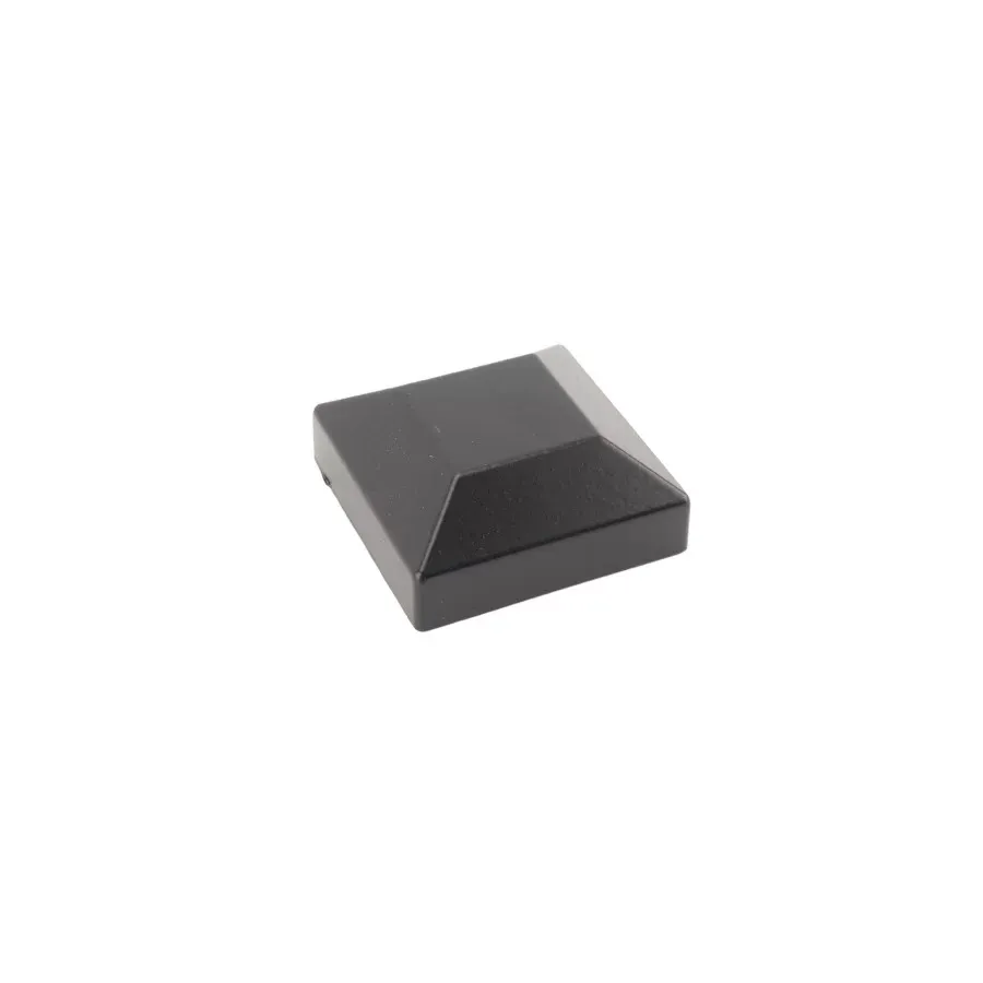 1 1/2&quot; x 1 1/2&quot; Sq. Post Cap (Black)