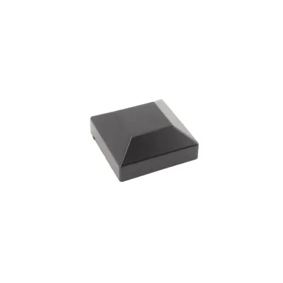 1 1/2&quot; x 1 1/2&quot; Sq. Post Cap (Black)