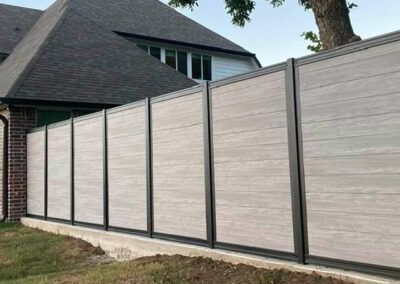 Fence Trac + UltraBlend Premium PVC Fencing