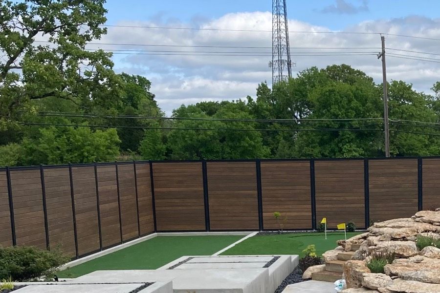 Fence Trac + LuxeCore Premium Composite Fencing