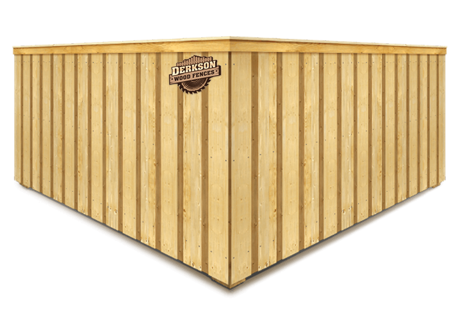 Batten Board + Top Cap Treated Privacy
