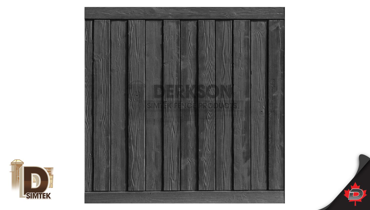Simtek Sherwood Panel Black OAK