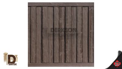 Simtek Sherwood Panel  Walnut Brown