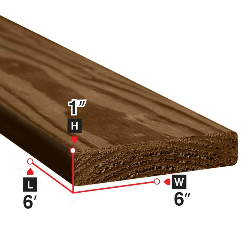 1x6x6 Picket