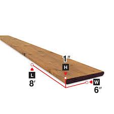 1x6x5 Treated Picket