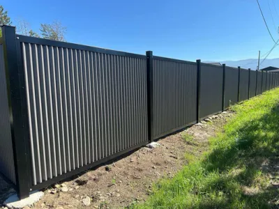 Shop Coragated Metal Fence Systems