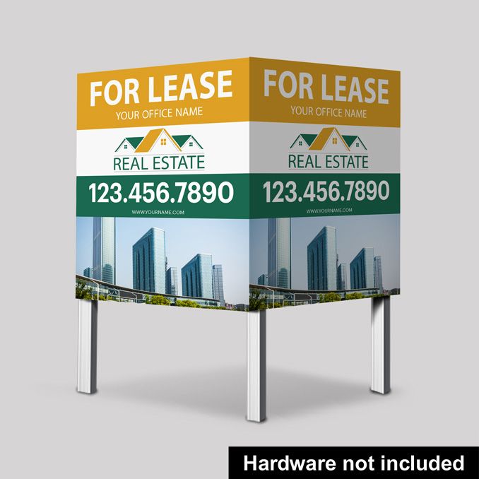 8 x 16 Double Sign Kit