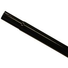 1- 3/8 x10&#39;4&quot; SE 17ga Poly Black TOP BAR
