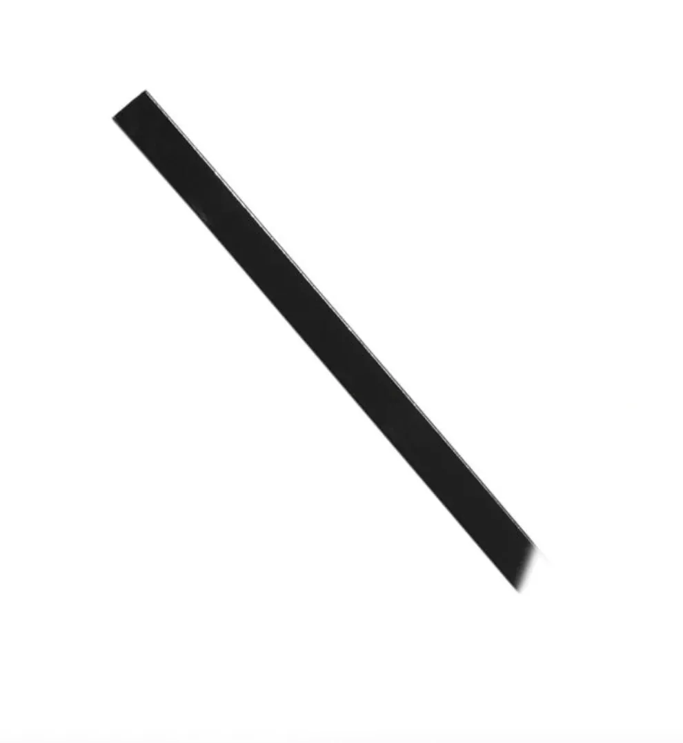 5 FT Tall Tension Bar 3/16&quot;x5/8&quot;x58&quot; Black