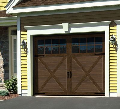 Garaga Princeton (Townships Collection) - Door with overlays Steel | Thickness: 2 ⅜&quot; | Polyurethane, R‑16