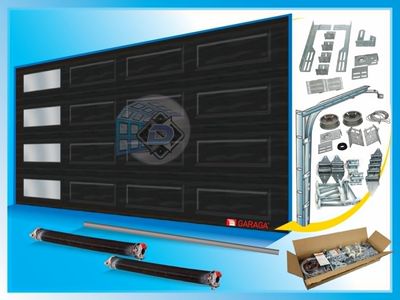 Acadia 138- 16x7 Classic XL Black Ready to Install Kit **Click for Other Sizes**
