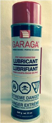 Weather stripping lubricant