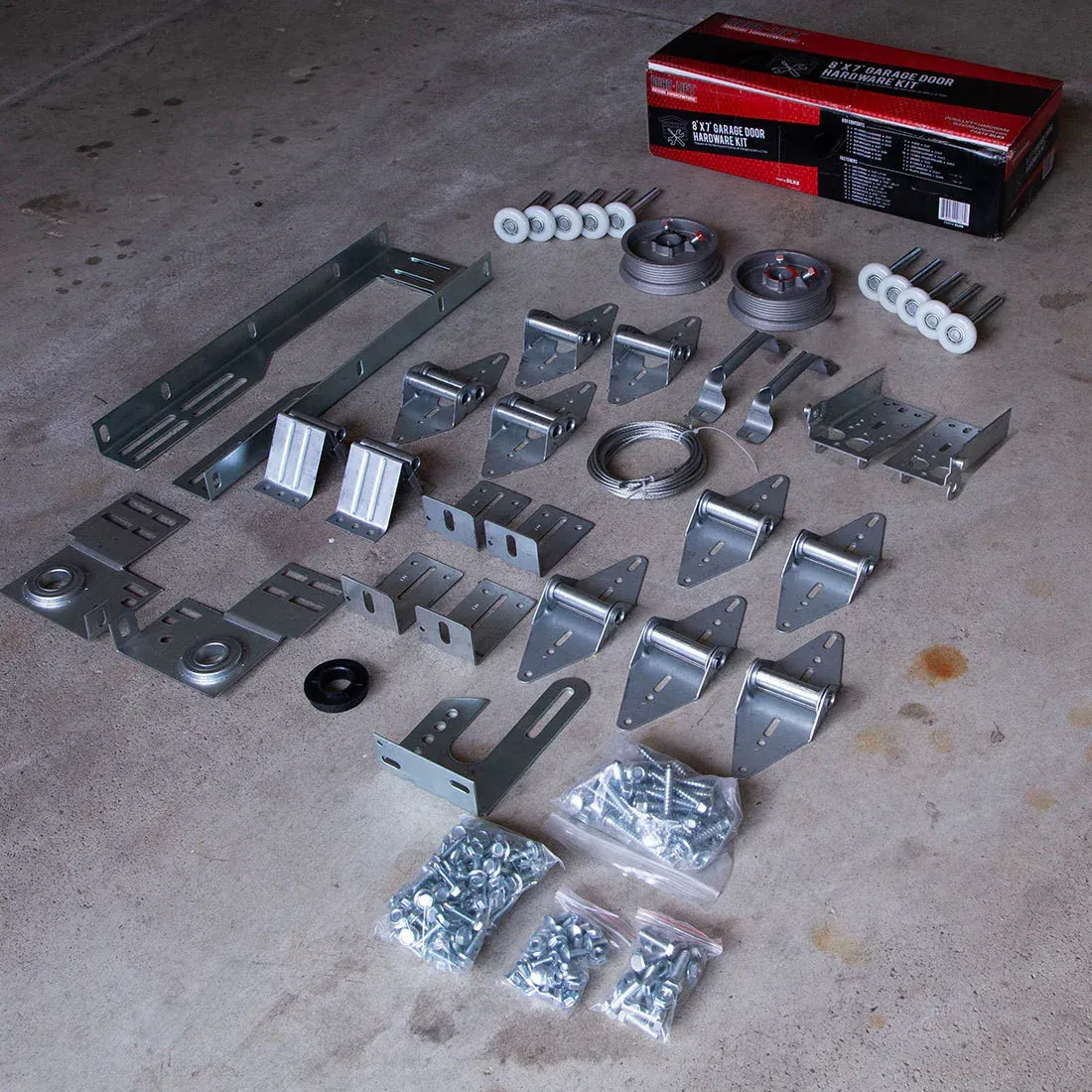 DURA-LIFT 8&#39; x 7&#39; Hardware Kit