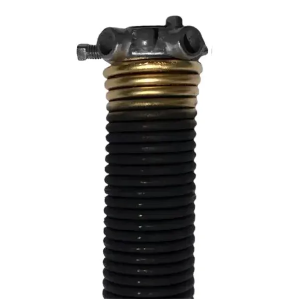 Gold Spring Torsion – 0.250 in. x 1.75 in. D x 34.5 in. L – Left (Black Cone)